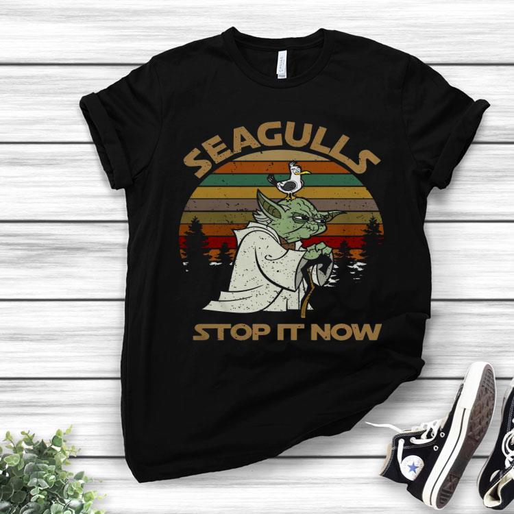 Seagulls Stop It Now Vintage Shirt