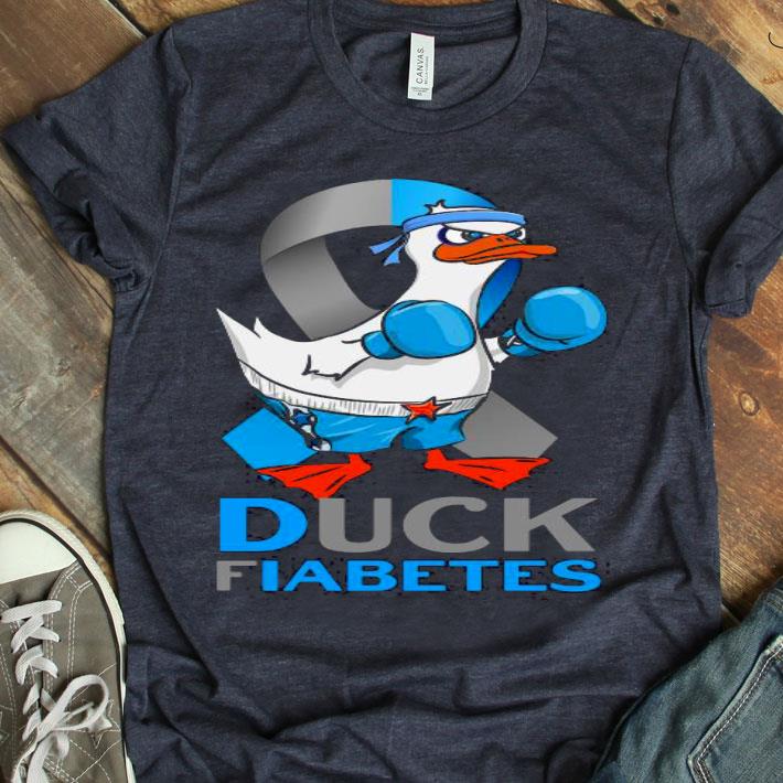 Duck Fiabetes Cancer Awareness Shirt