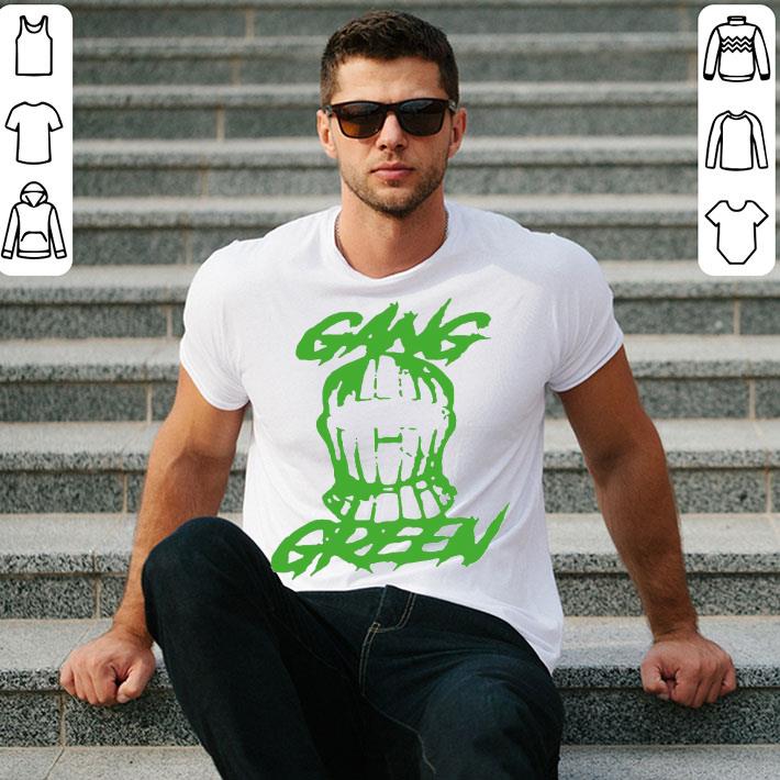 Green Gang Mask Shirt
