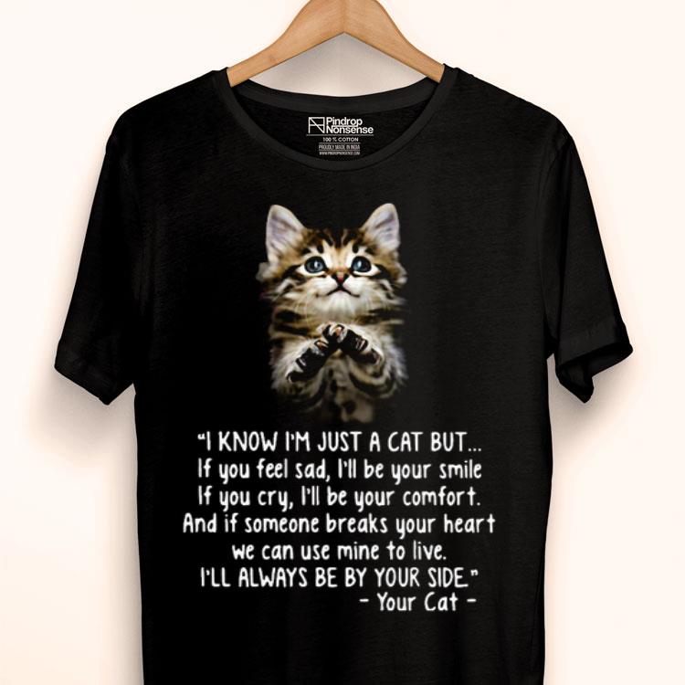 I Know I’m Just A Cat But If You Feel Sad I’ll Be Your Smile Shirt