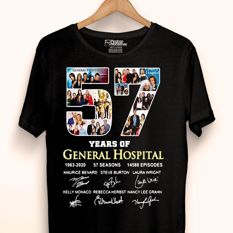 57 Years Of General Hospital 1963 2020 Signatures Shirt