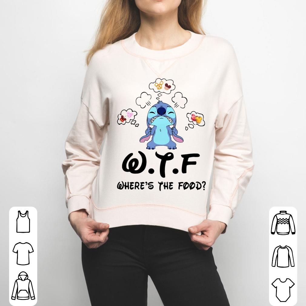 Stitch WTF Where’s The Food Shirt
