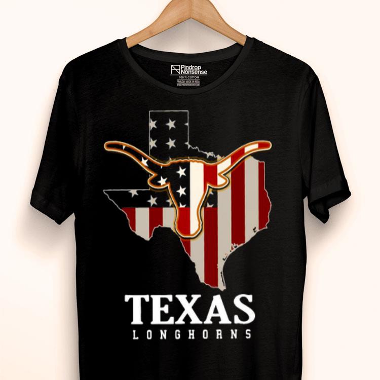Texas Longhorns American Flag Shirt