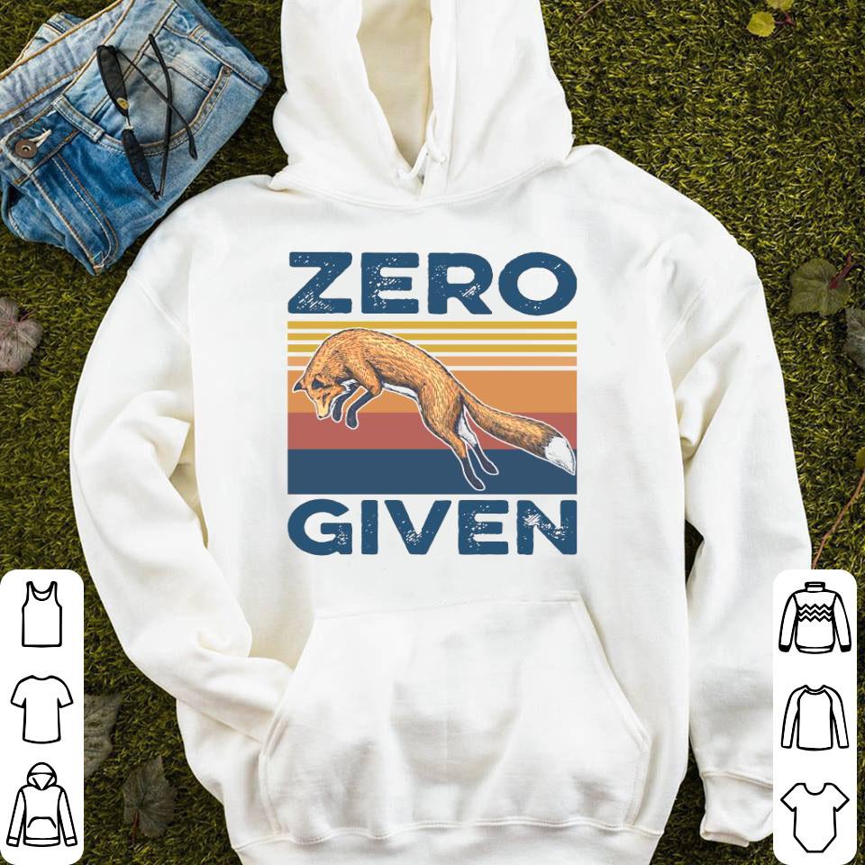 Fox Zero Given Vintage Shirt