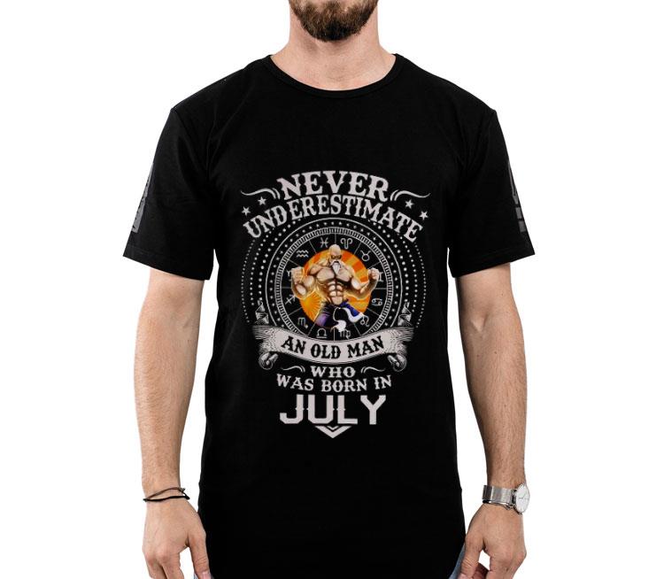 Never Underestimate An Old Man Who Was Born In February Shirt