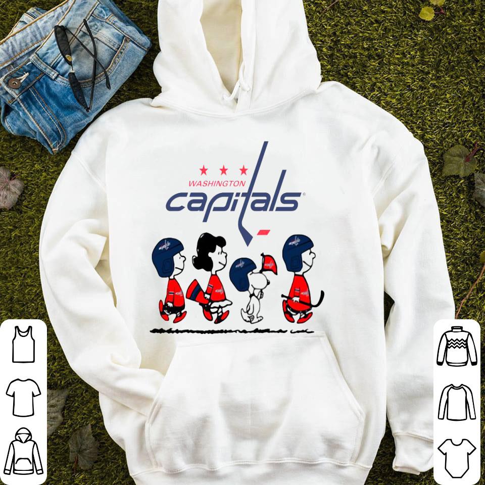 Peanuts Characters Washington Capitals So Cute Shirt
