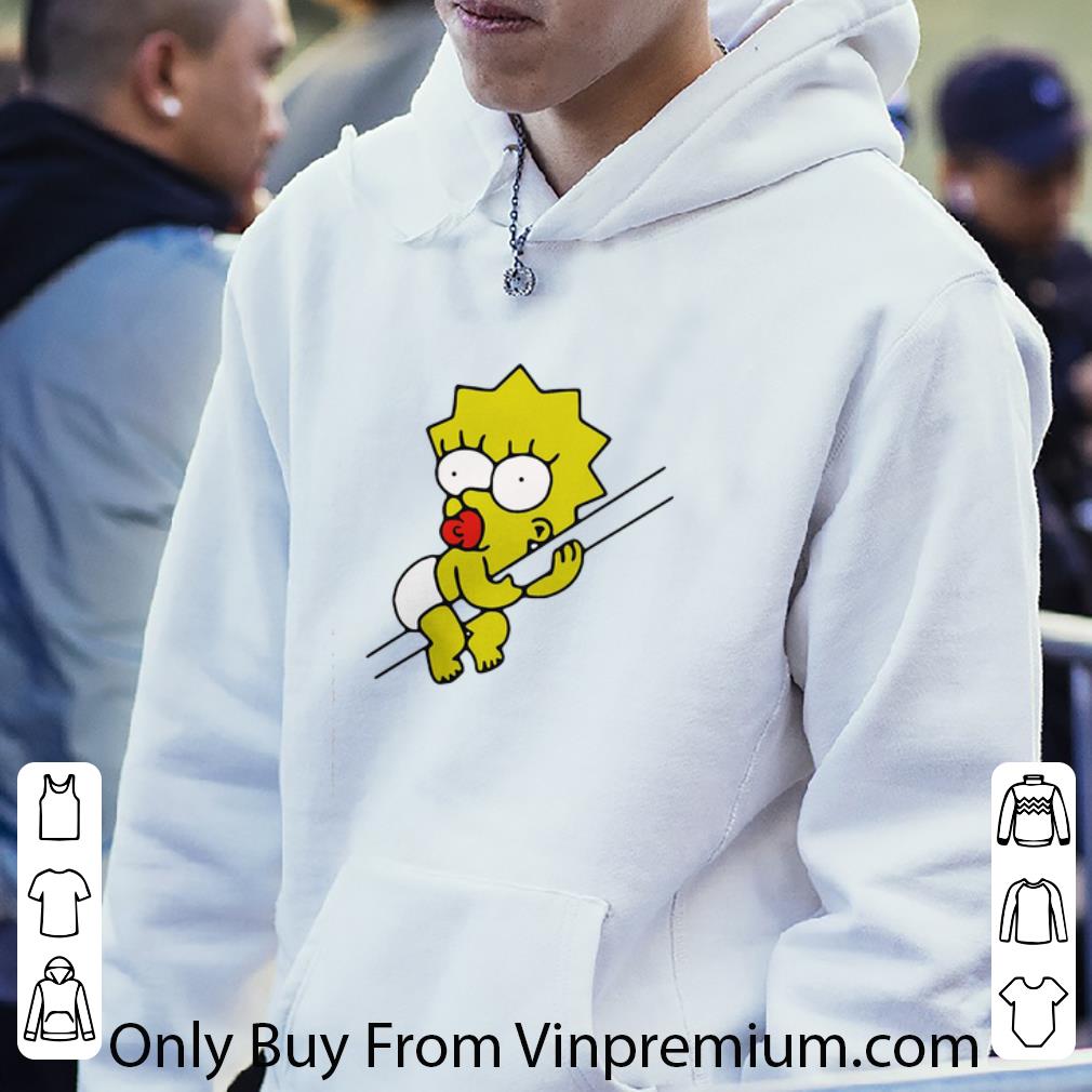 0d592280 awesome baby maggie simpson shirt 4 - Awesome Baby Maggie Simpson shirt