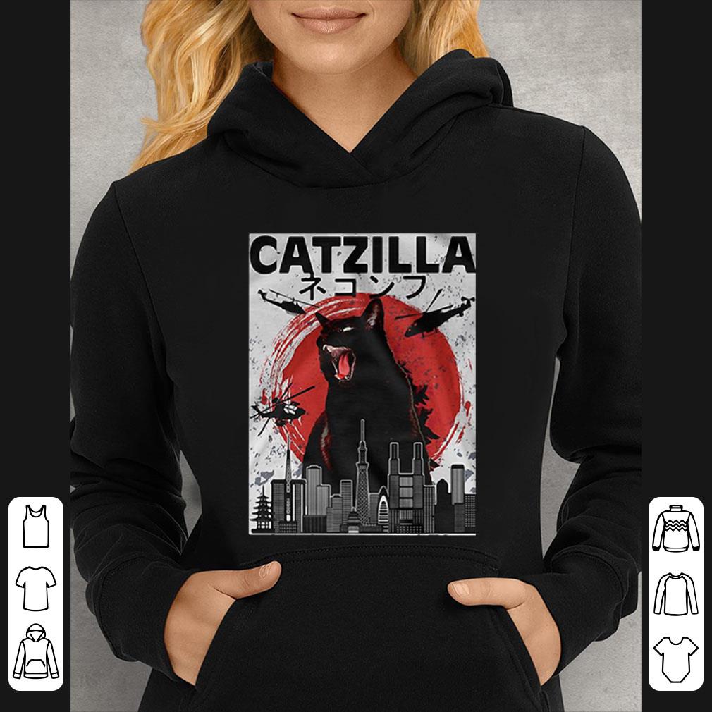 31b33ce0 great catzilla japanese cat godzilla sunset shirt 4 - Great Catzilla Japanese Cat Godzilla Sunset shirt