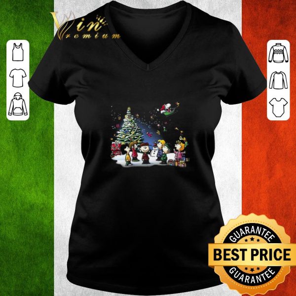 The Peanuts Characters Merry Christmas shirt