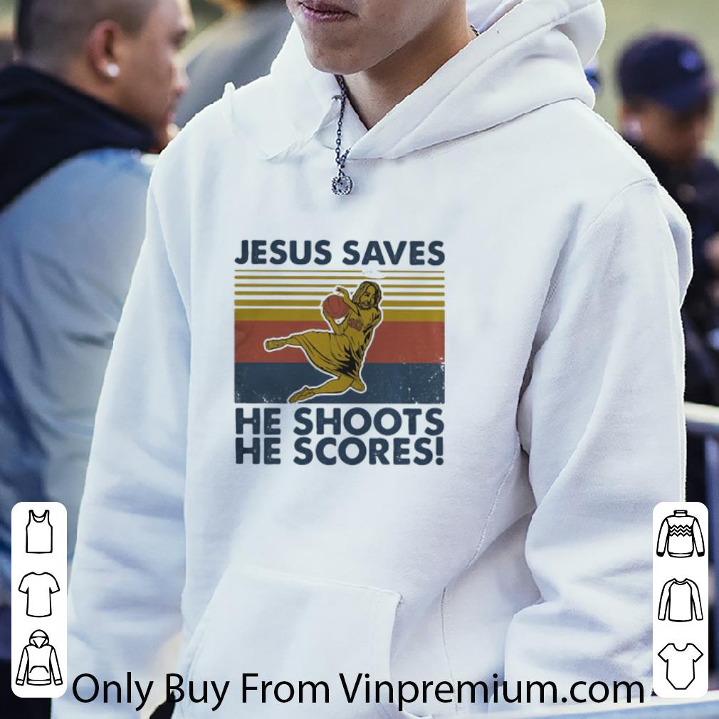 5043ef92 official vintage basketball jesus saves he shoots he scores shirt 4 - Official Vintage Basketball Jesus Saves He Shoots He Scores shirt