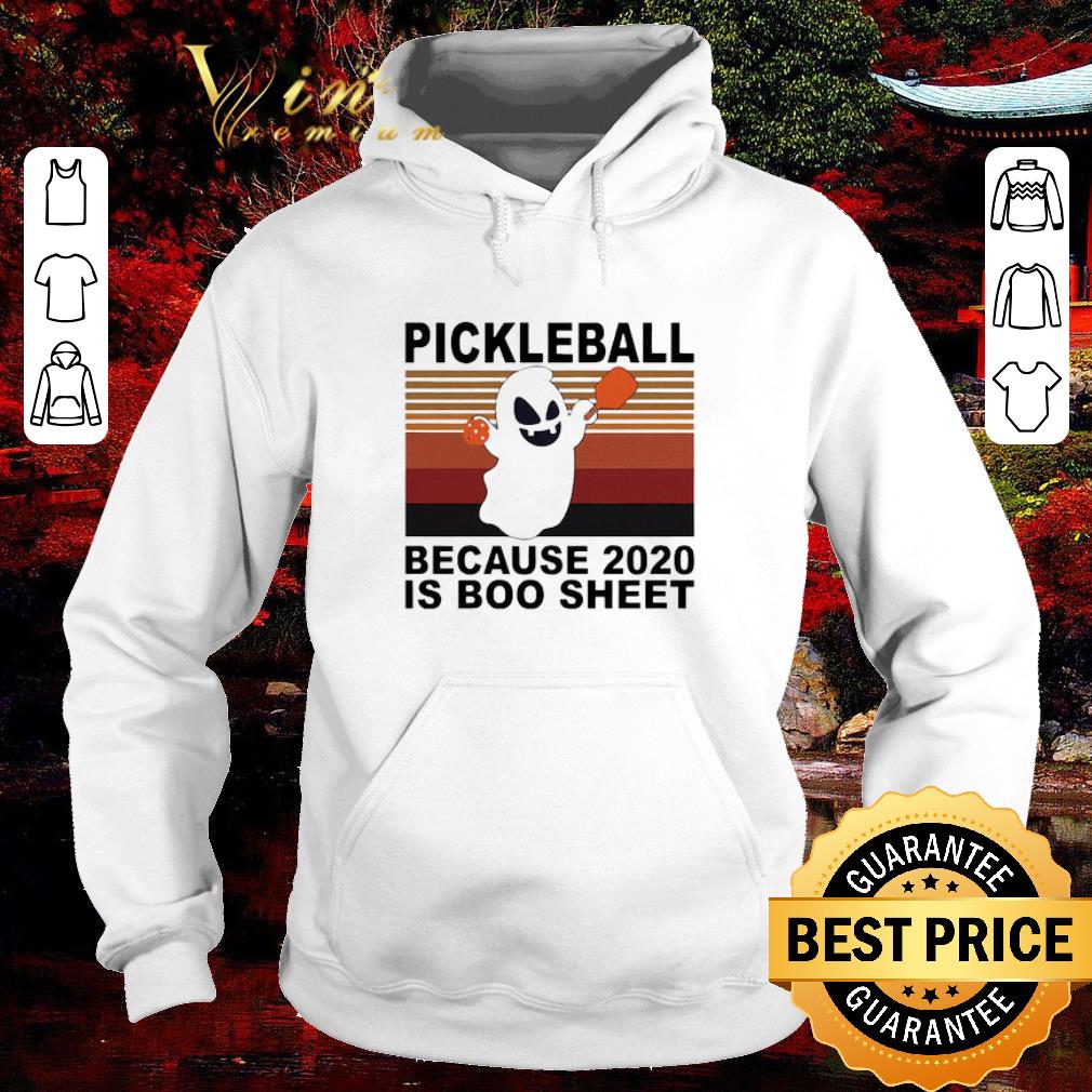 5d01688d top pickleball because 2020 is boo sheet shirt 4 - Top Pickleball Because 2020 Is Boo Sheet shirt