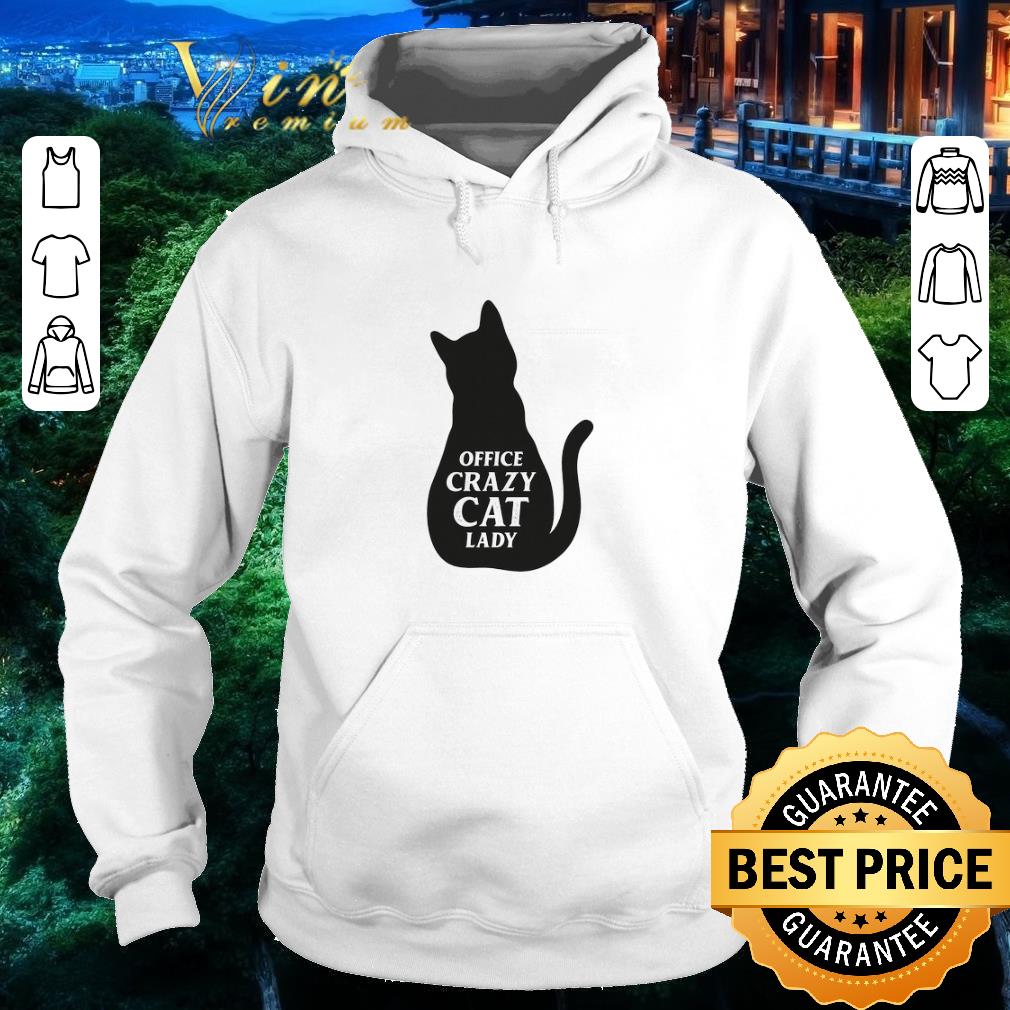 6cf605bb top black cat office crazy cat lady shirt 4 - Top Black Cat Office Crazy Cat Lady shirt