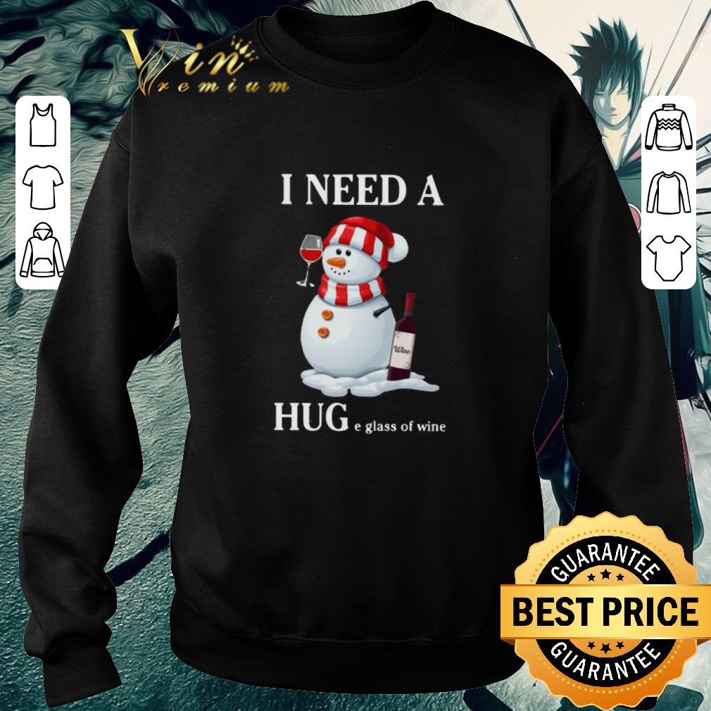6eecc16f original snowman i need a huge glass of wine christmas sweater shirt 4 - Original Snowman I Need A Huge Glass Of Wine Christmas Sweater shirt