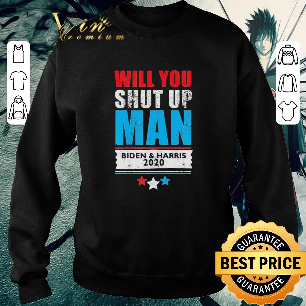 7d5f39db hot will you shut up man biden and harris 2020 vintage shirt 4 - Hot Will You Shut Up Man Biden And Harris 2020 Vintage shirt