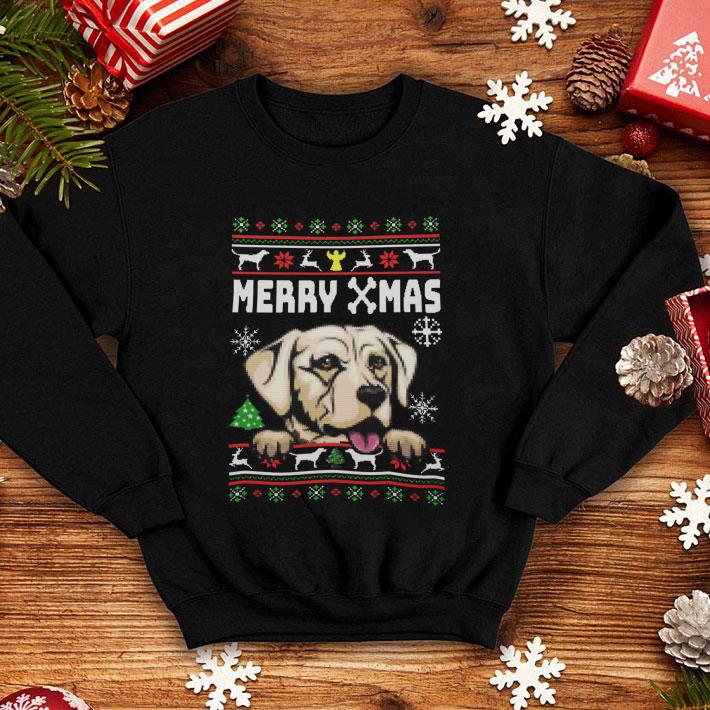 9baac8ad labrador merry xmas ugly christmas shirt 4 - Labrador Merry Xmas Ugly Christmas shirt