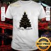 Official Black Cats Meowy Christmas Tree Sweater shirt