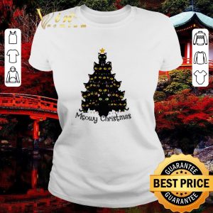 Official Black Cats Meowy Christmas Tree Sweater shirt