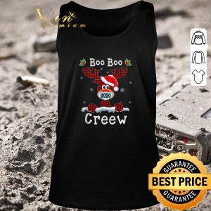 Pretty Santa Reindeer 2020 Face Mask Boo Boo Crew Christmas Sweater shirt