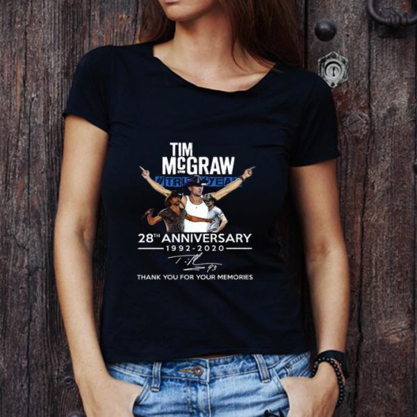 Premium Tim Mcgraw Truck Yeah 28th Anniversary 1992-2020 Signature shirt