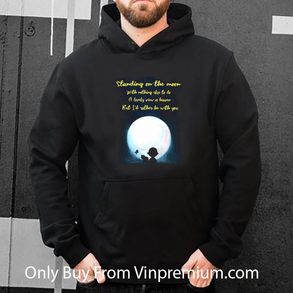 2c9daed7 original snoopy charlie brown woodstock standing on the moon with nothing else shirt 4 - Original Snoopy Charlie Brown Woodstock Standing On The Moon With Nothing Else shirt