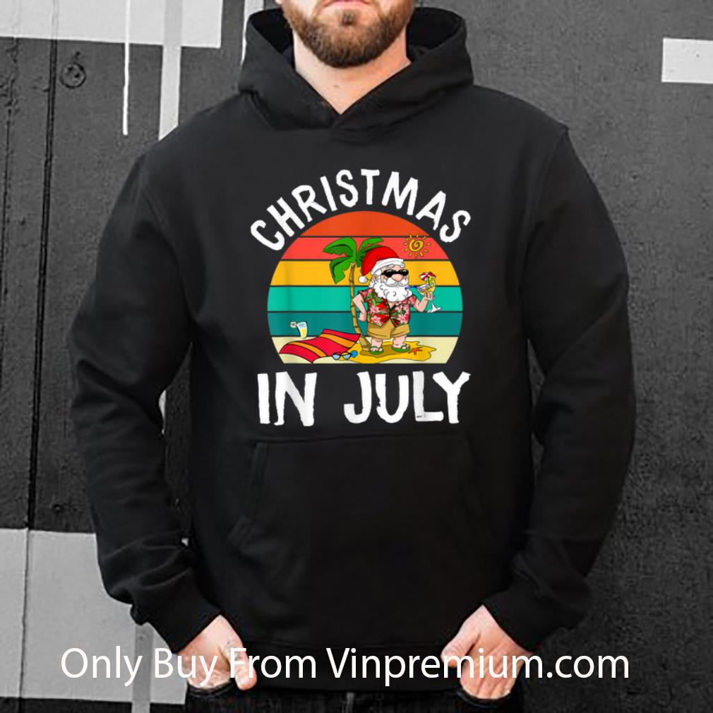347d590a official vintage christmas in july santa claus in hawaii beach shirt 4 - Official Vintage Christmas In July Santa Claus In Hawaii Beach shirt
