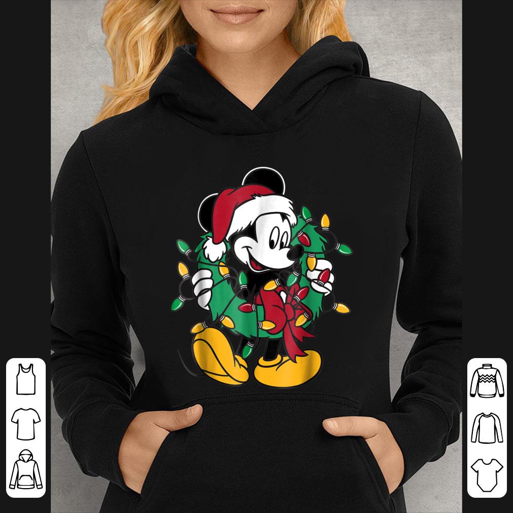 396f1ebc premium disney mickey mouse christmas lights shirt 4 - Premium Disney Mickey Mouse Christmas Lights shirt