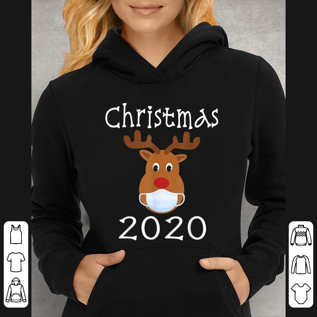 43954b86 nice matching family christmas 2020 rudolph reindeer mask shirt 4 - Nice Matching Family Christmas 2020 Rudolph Reindeer Mask shirt