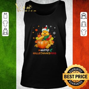 Original Pooh Bear Happy Hallothanksmas Christmas 1