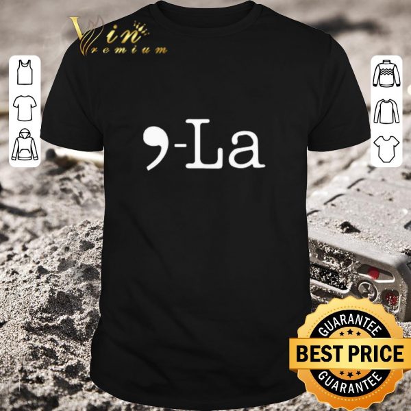 Funny Comma + La Kamala Harris Biden Harris 2020 shirt