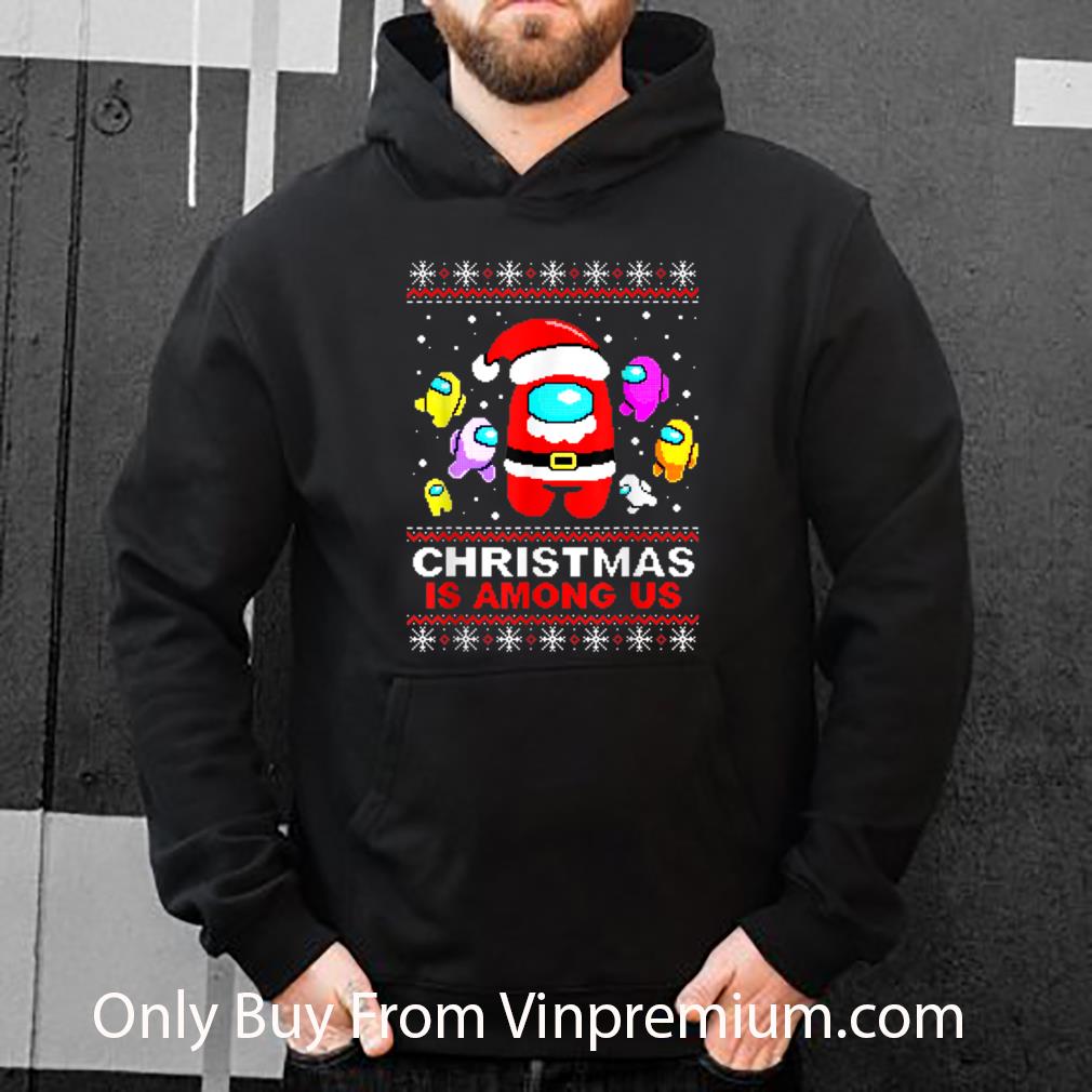 77eb003e top christmas costume among us santa claus ugly christmas shirt 4 - Top Christmas Costume Among Us Santa Claus Ugly Christmas shirt
