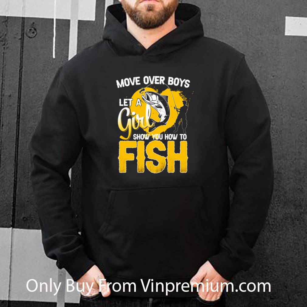 7eba4c82 premium move over boys let a girl show you how to fishing hook shirt 4 - Premium Move Over Boys Let A Girl Show You How To Fishing Hook shirt
