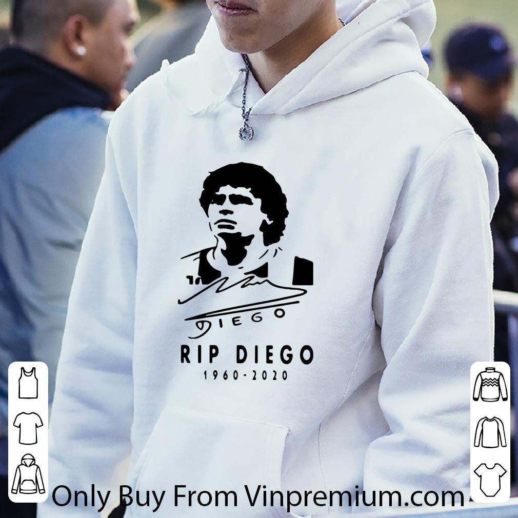 7feb0785 pretty rip diego maradona 1960 2020 signature shirt 4 - Pretty RIP Diego Maradona 1960-2020 Signature shirt
