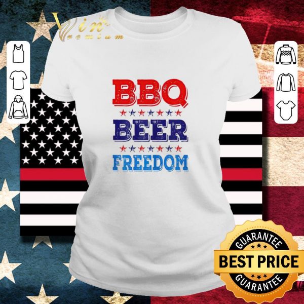 Official BBQ Beer Freedom USA Sweater shirt