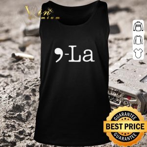 Funny Comma + La Kamala Harris Biden Harris 2020 shirt 1
