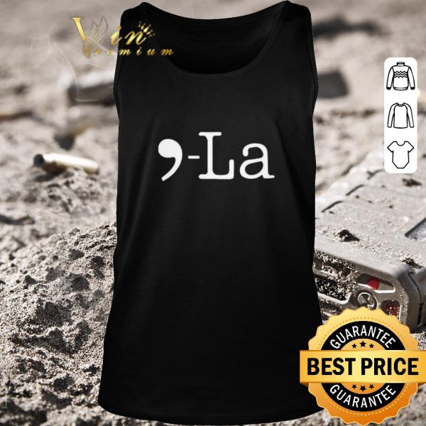 Funny Comma + La Kamala Harris Biden Harris 2020 shirt