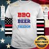 Official BBQ Beer Freedom USA Sweater shirt