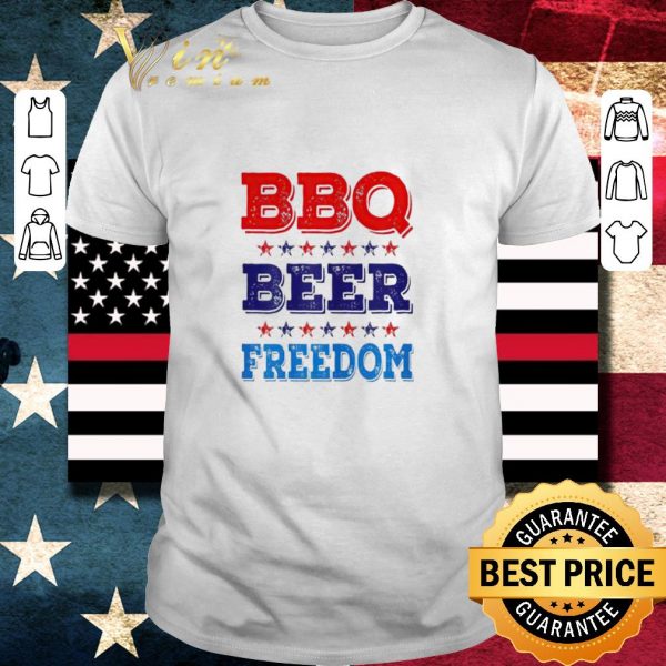 Official BBQ Beer Freedom USA Sweater shirt