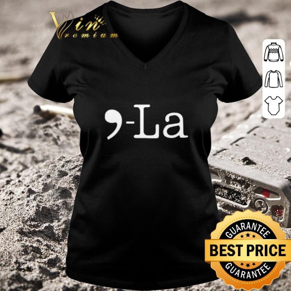 Funny Comma + La Kamala Harris Biden Harris 2020 shirt