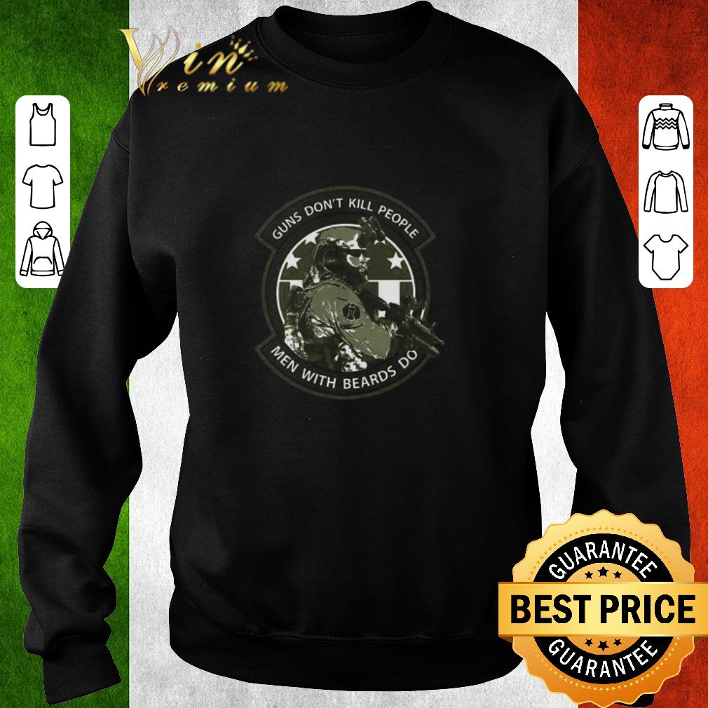 f38e62a9 awesome guns don t kill people men with beards do shirt 4 - Awesome Guns Don’t Kill People Men With Beards Do shirt