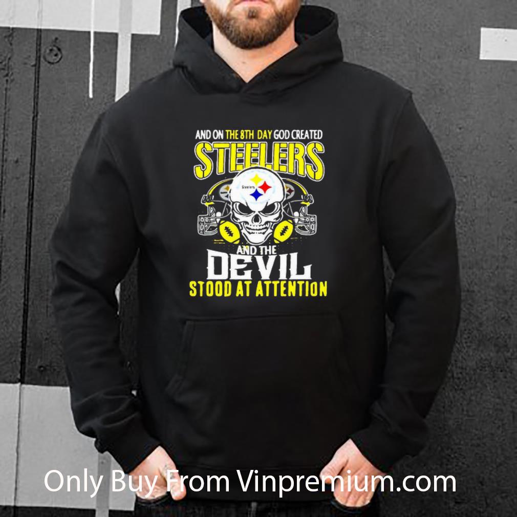 f9ceb8fc hot skull and on the 8th day god created steelers and the devil stood at attention shirt 4 - Hot Skull And On The 8th Day God Created Steelers And The Devil Stood At Attention shirt