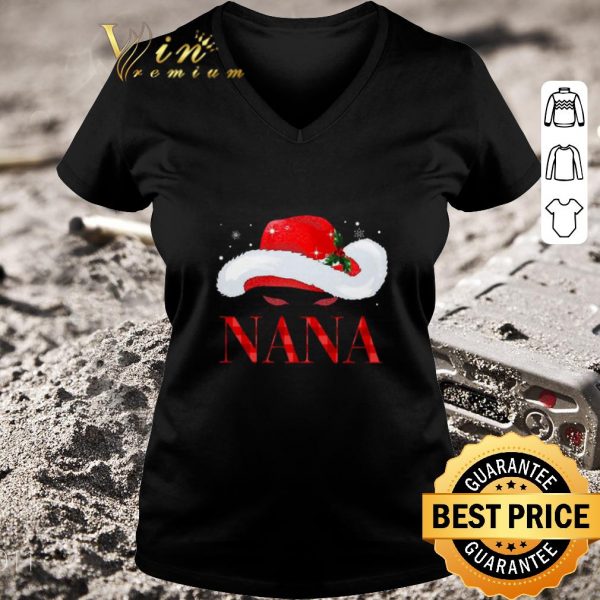 Official Santa Hat Women Nana shirt