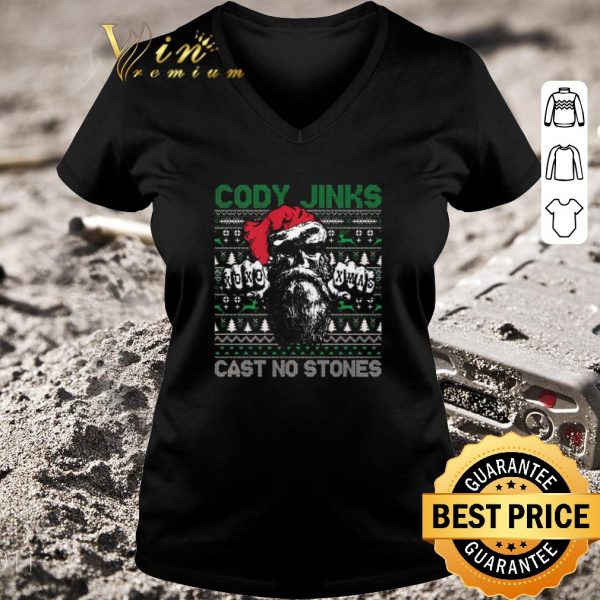 Funny Cody Jinks Cast No Stones Ugly Christmas S shirt