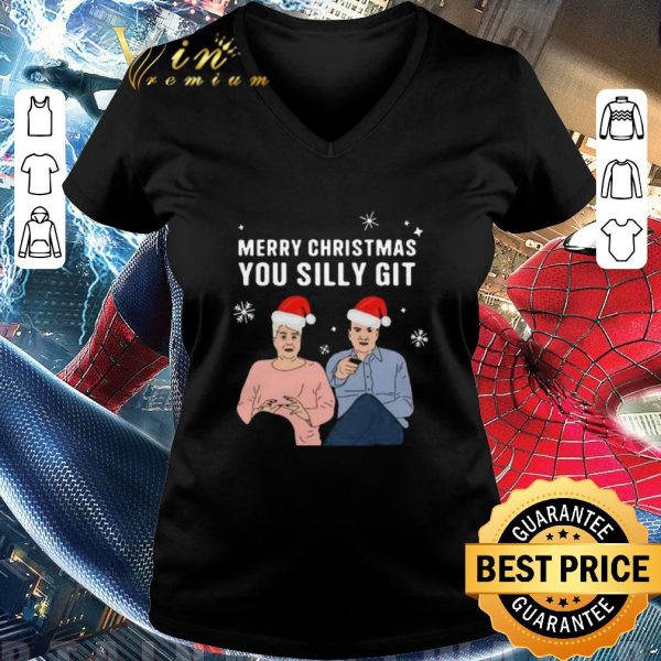 Nice Jenny And Lee Ugly Merry Christmas You Silly Git Sweater shirt