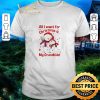 Hot Snowman All I Want For Christmas Is My Grandkids shirt