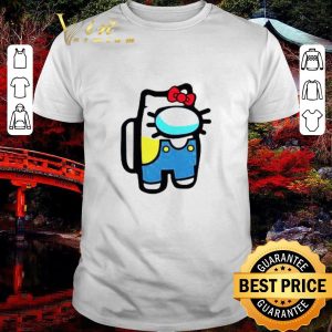 Top Hello Kitty Cat Crewmate Character Among Us Gaming shirt