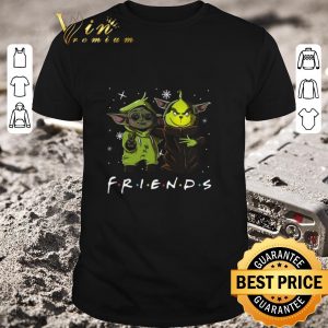 Nice Friends Baby Yoda and Grinch Disney shirt