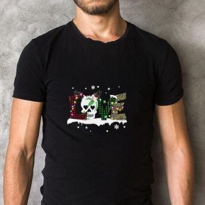 Nice Love Skull Reindeer Christmas Sweater shirt 1