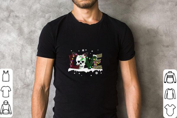 Nice Love Skull Reindeer Christmas Sweater shirt