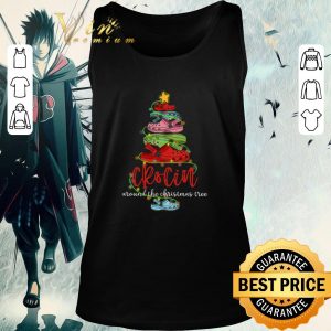Funny Crocin Around The Christmas Tree shirt