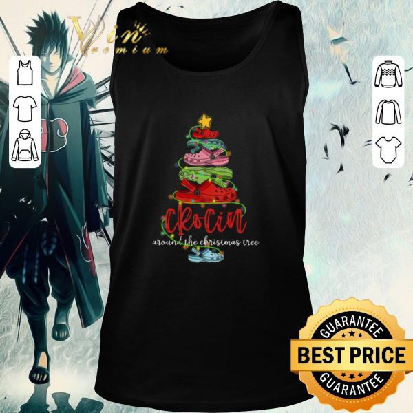 Funny Crocin Around The Christmas Tree shirt